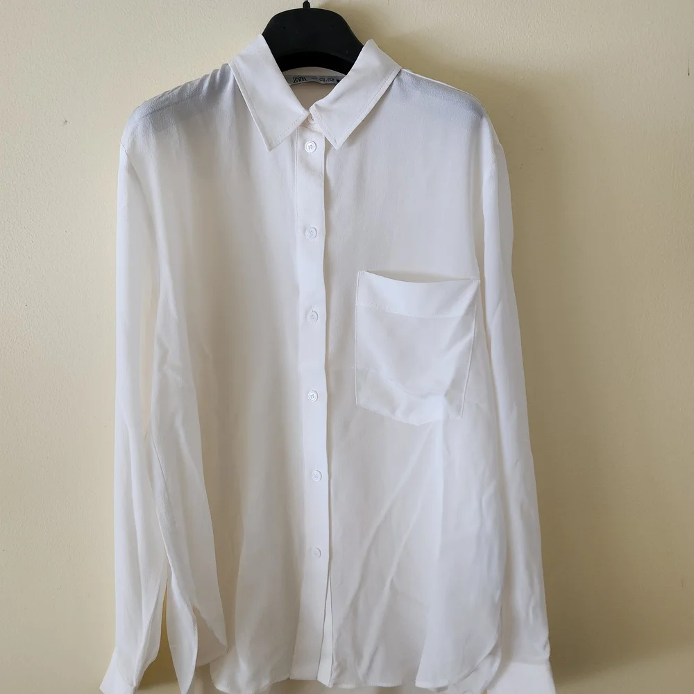 Zara Cream Blouse - Picture 2 of 6